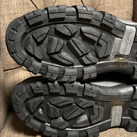 Lands' End Boots Hiking Camping Kenosha Thermolite Ankle Lace-Up Men Sz 10 - Picture 9 of 10